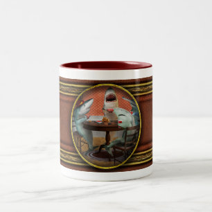 Tasse 2 Couleurs Animal - Poisson - Requins