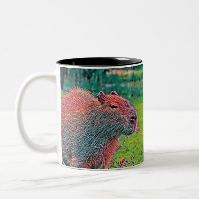 Tasse 2 Couleurs AnimalMix_Capybara_002 (Gauche)