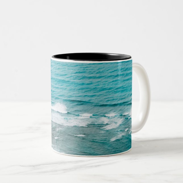 Tasse 2 Couleurs Animaux marins cool (Devant droit)