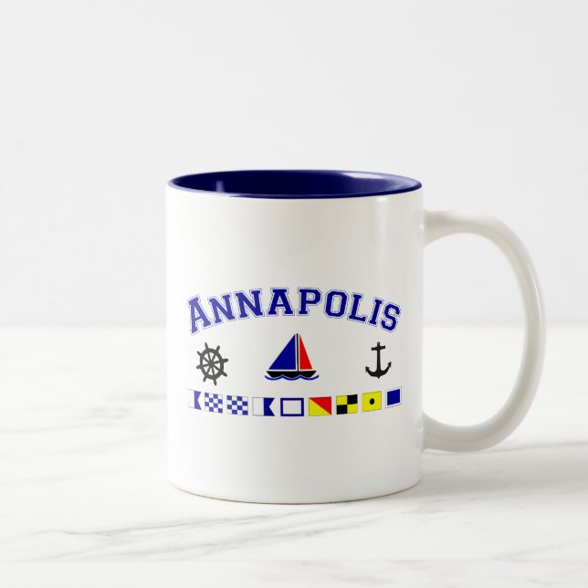 Tasse 2 Couleurs Annapolis, DM (Droit)