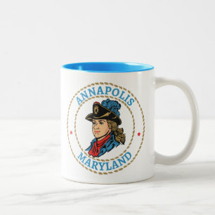 Tasse 2 Couleurs Annapolis Maryland Colonial