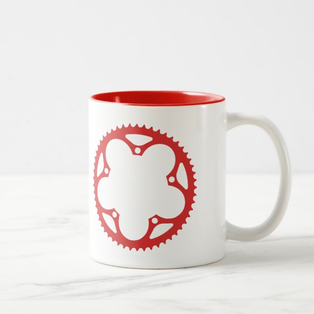 Tasse 2 Couleurs Anneau de chaîne (Droit)