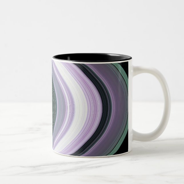 Tasse 2 Couleurs Anneaux de Saturne (Droit)