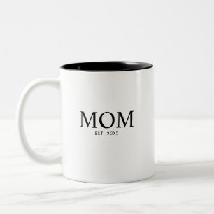 Tasse 2 Couleurs Année de création de maman