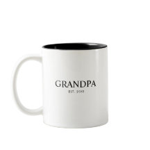Année de l'établissement de grand-père Nouveau cad