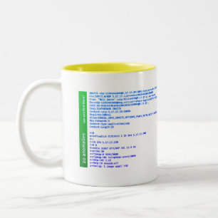 Tasse 2 Couleurs Anomalies ECG SIP 11 oz