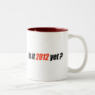 Tasse 2 Couleurs Anti-Obama Bumpersticker - 2012 encore