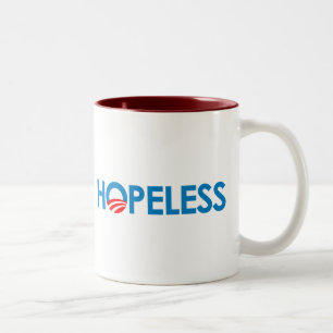 Tasse 2 Couleurs Anti-Obama - DÉSESPÉRÉ