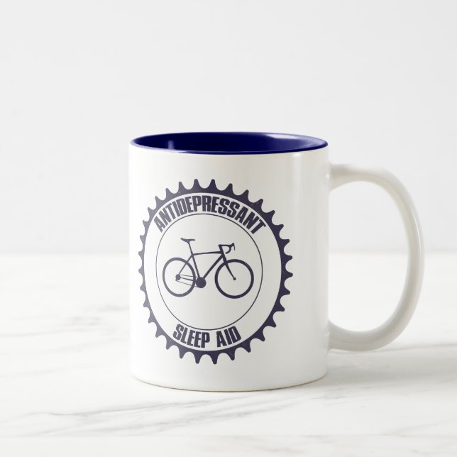 Tasse 2 Couleurs Antidépresseur à vélo, Sleep Aid (Droit)