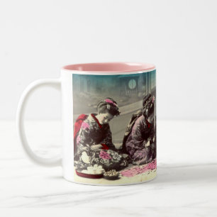 Tasse 2 Couleurs antiquité japonaise