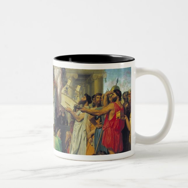 Tasse 2 Couleurs Apothéose de Homer, 1827 (Droit)