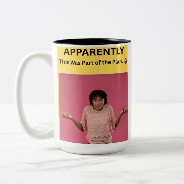 Tasse 2 Couleurs APParemment, c'était prévu. 🤷‍♀️ (Gauche)