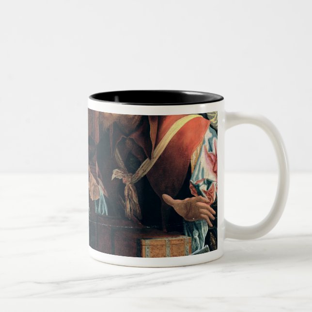Tasse 2 Couleurs Appeler de St Matthew (Droit)