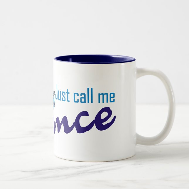 Tasse 2 Couleurs Appelez-juste moi prince (Droit)