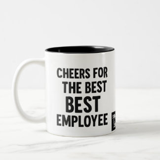 Tasse 2 Couleurs applaudissements pour le meilleur employé