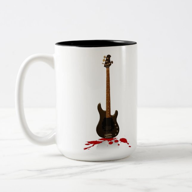Tasse 2 Couleurs Application de guitare (Gauche)