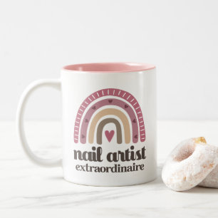 Tasse 2 Couleurs Appréciation de l'artiste du clou