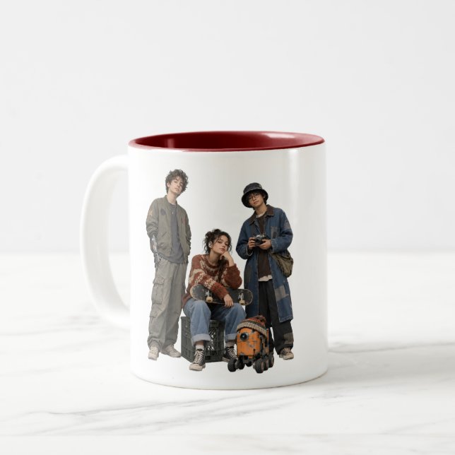 Tasse 2 Couleurs Après l'école (Devant gauche)