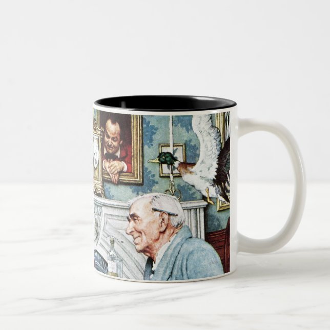 Tasse 2 Couleurs April Fool, 1943 (Droit)
