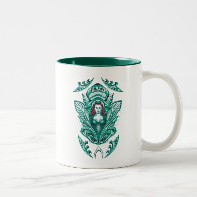 Tasse 2 Couleurs Aquaman | Ornate Mera Graphic (Droit)