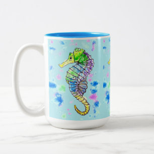 Tasse 2 Couleurs Aquarelle