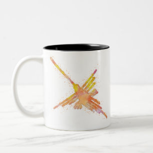 Tasse 2 Couleurs Aquarelle Nazca