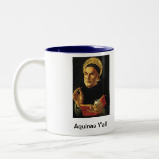 Tasse 2 Couleurs Aquinas que vous attaquez