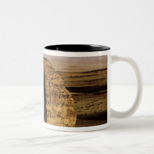 Tasse 2 Couleurs Arabie saoudite, site de Madain Saleh, ancien
