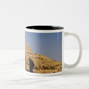 Tasse 2 Couleurs Arabie saoudite, site de Madain Saleh, ancien 2