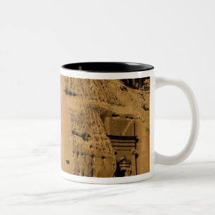 Tasse 2 Couleurs Arabie saoudite, site de Madain Saleh, ancien 3