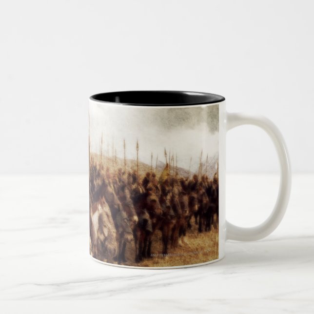 Tasse 2 Couleurs Aragorn Plus Line of Horses (Droit)