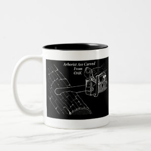 Tasse 2 Couleurs Arboriste Chainsaw