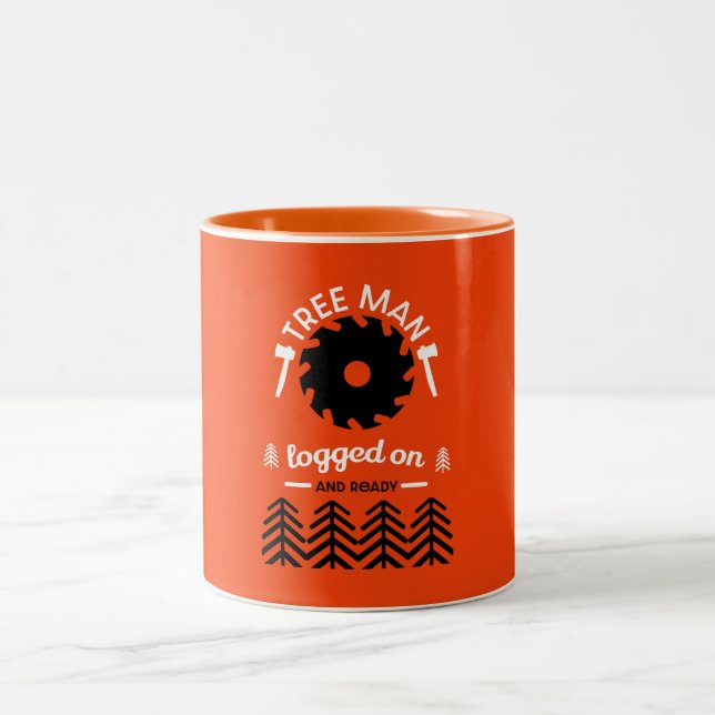 Tasse 2 Couleurs Arboriste Tree Surgeon (Centre)