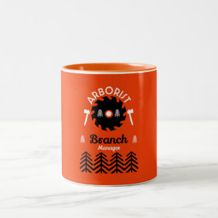 Tasse 2 Couleurs Arboriste Tree Surgeon