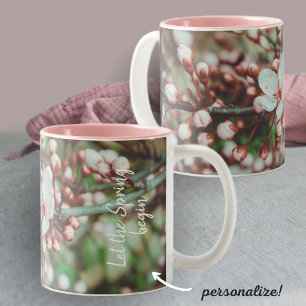 Tasse 2 Couleurs Arbre à fleurs