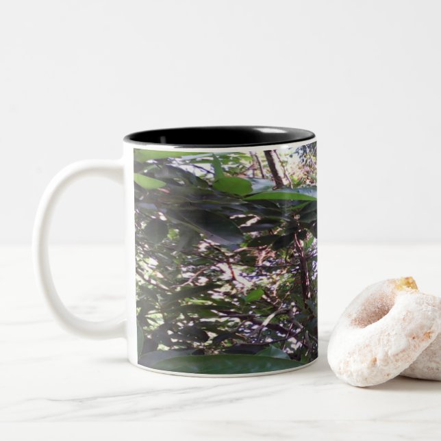 Tasse 2 Couleurs Arbre Avocado (Avec donut)