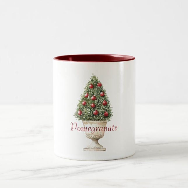 Tasse 2 Couleurs Arbre de grenade (Centre)