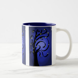 Tasse 2 Couleurs Arbre de mouche du feu