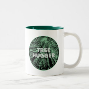 Tasse 2 Couleurs Arbre grand vert