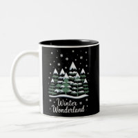 Arbres merveilleux d'hiver Équipage de Noël en fam
