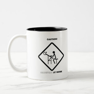 Tasse 2 Couleurs Architecte de précaution au travail