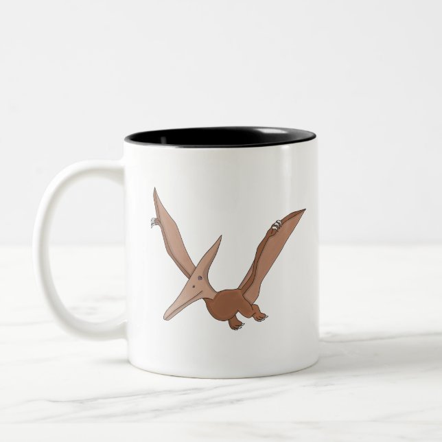 Tasse 2 Couleurs Archosaures Ptérosaures (Gauche)