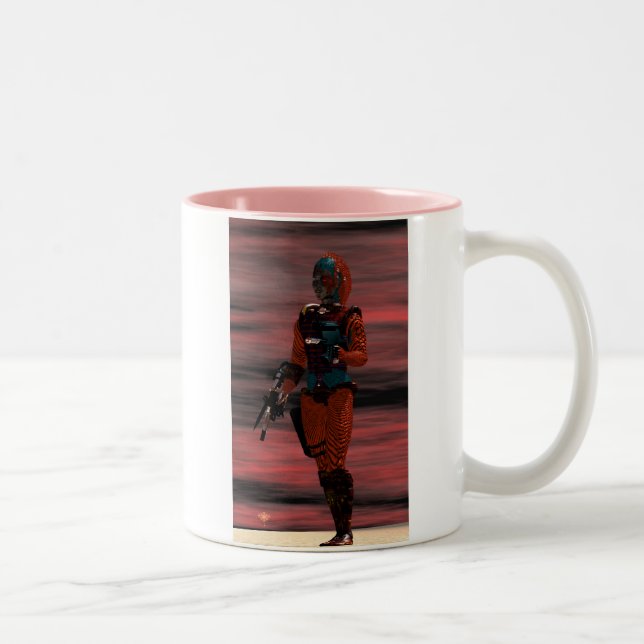 TASSE 2 COULEURS ARES - CYBORG (Droit)