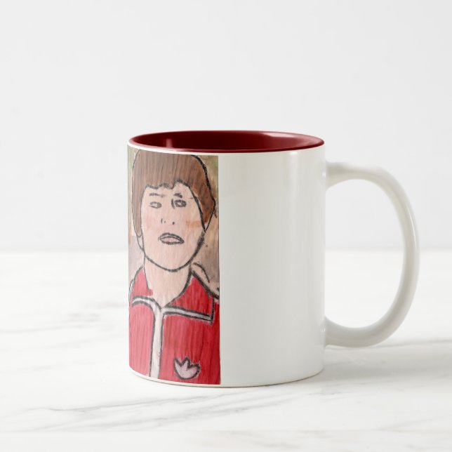 Tasse 2 Couleurs Ari et Uzi (Droit)
