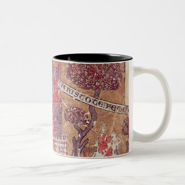 Tasse 2 Couleurs Aristote instruit Alexandre le grand dans (Droit)