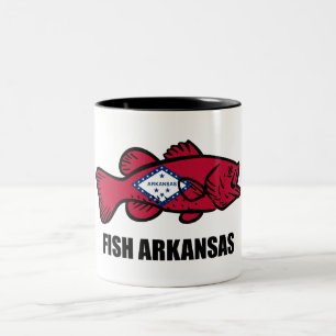 Tasse 2 Couleurs Arkansas de poissons