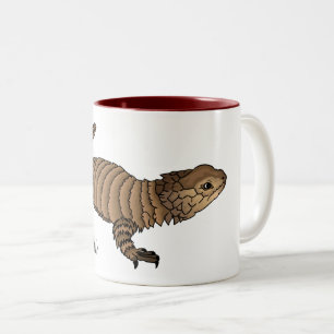 Tasse 2 Couleurs Armadillo girdled lizard