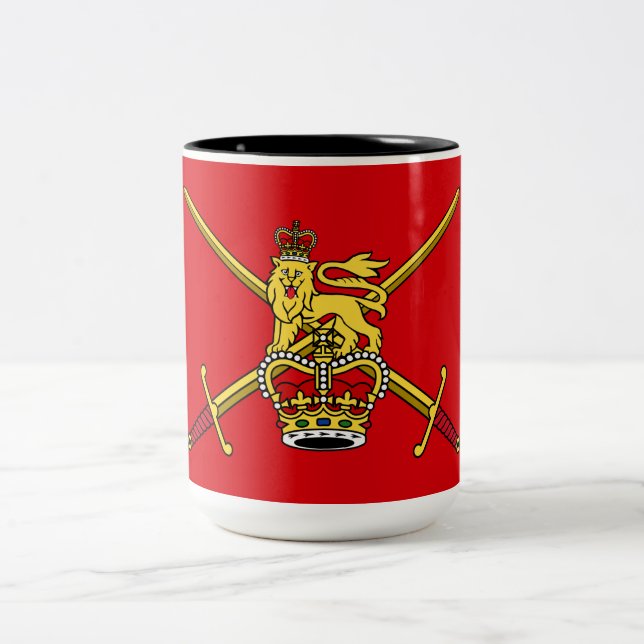 Tasse 2 Couleurs Armée britannique (armée britannique) (Centre)