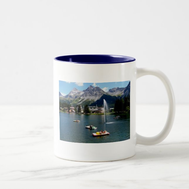 Tasse 2 Couleurs Arosa en Suisse (Droit)