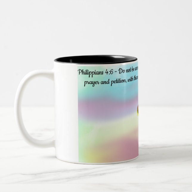 Tasse 2 Couleurs arrête ça  (Gauche)